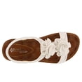 thumbnail image 3 of PATRIZIA Spring Step Nectarine Sandals for Womens - Ladies Sandals with Chic Flower Grabbing t-Straps - Casuals Womens Sandals with Stretch Back Strap, 3 of 7