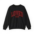 thumbnail image 2 of Loved Mama Sweatshirt, Mama Retro Valentine's Day Sweatshirt, Mom Gifts, 2 of 5