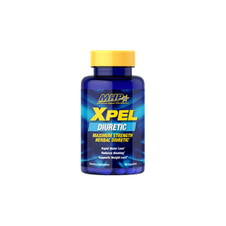 MHP Xpel Maximum Strength Diuretic Water Pills, for Water Retention Relief,  Weight loss Support, with Vitamin B-6 Potassium Dandelion Root, 80