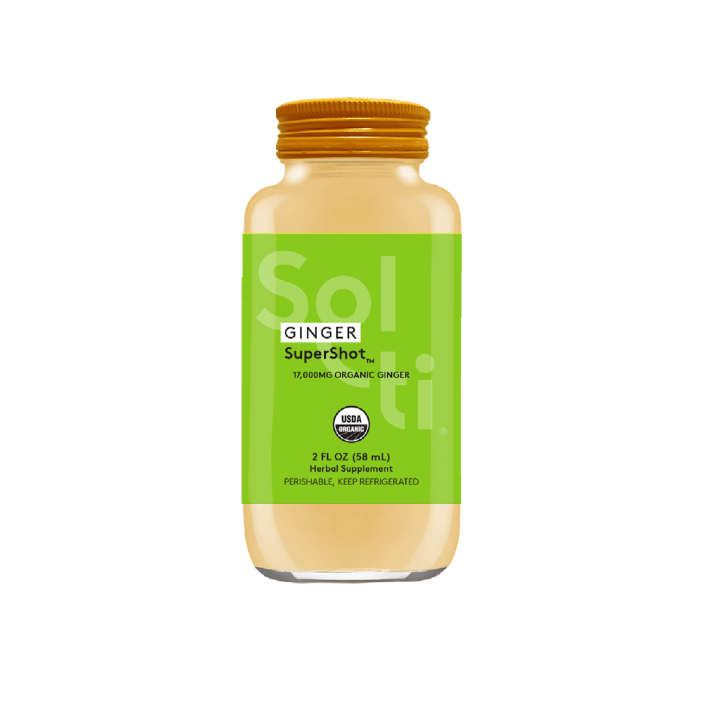 GINGER SuperShot with 17g Fresh Pressed Ginger, Organic Immunity Juice