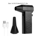 thumbnail image 2 of Xingzhi ABS 130000 RPM Tur/bo Blower Jet Fan RPM Tur/bo Blower Rechargeable Fan Portable Fan Energy-efficient Easy To Clean, 2 of 6