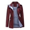 thumbnail image 4 of Vedolay Jackets Women's Casual Jackets Long Sleeve Oversized Business Lapel Collar Jacket, XXL, 4 of 5