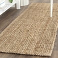 thumbnail image 2 of SAFAVIEH Natural Fiber Delmar Braided Jute Area Rug, Natural, 8' x 8' Round, 2 of 8