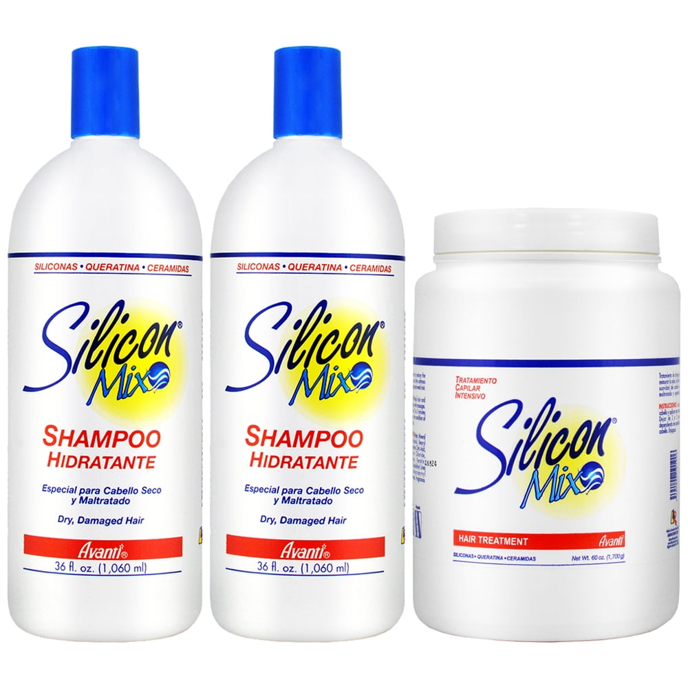 Silicon Mix Intensive Shampoo 36oz (Pack of 2) + Treatment 60oz