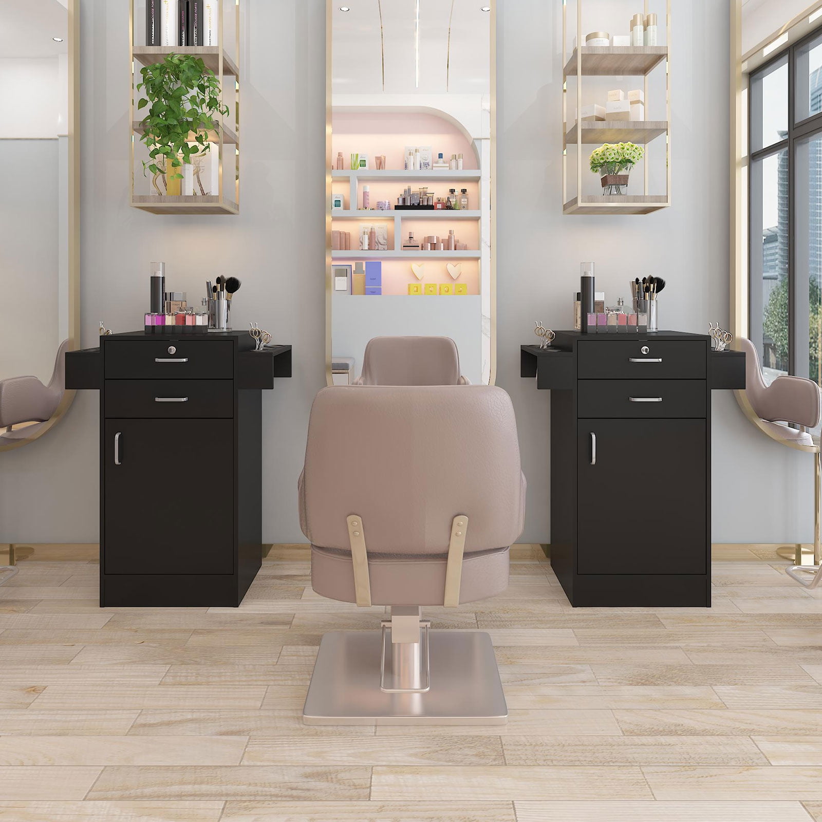 Hironpal Salon Stations for Hair Stylist Hair Stations Salon