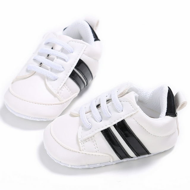 ITFABS Espadrilles Bébé Mode à Rayures Antidérapantes Semelle Souple Chaussures de Berceau