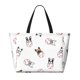 thumbnail image 2 of Fotbe Bbaseball Dog Bolsa de Viaje para Playa - Resistente al Agua, Bolsa Tote de Gran Capacidad y Ligera con 7 Bolsillos para Mujeres y Hombres, 2 of 7