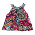 thumbnail image 2 of Bébé bébé Fille Sans Manches Floral Fête Concours Robe Robe de Soirée Vêtements, 2 of 3