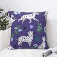 thumbnail image 4 of Wukai Cute Dog Premium Polyester Fleece Pillow Covers with Hidden Zipper Closure,Luxuriously Soft and Durable-20"x20", 4 of 7