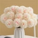 thumbnail image 4 of Flores artificiales, flores falsas, flores artificiales, set de regalo para mujer, decoración del hogar con crisantemos artificiales y rosas pegadas individualmente., 4 of 5
