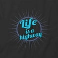 thumbnail image 2 of Life Is A Highway T-Shirt | White Tee Gift, 2 of 5