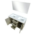 thumbnail image 4 of 48" W X 20" D Rustic Vanity For Bathroom - Cultured Marble Top, 43" Mirror, And Abundant Storage With Soft Close Cabinetry Close, Ample Space, 4 of 4