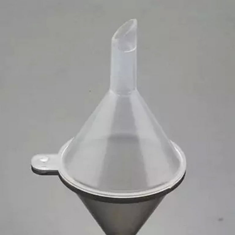 With Handle Miniature FUNNEL Tiny Plastic Little Funel Liquid Dispensing  Funnel