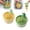 Yellow Green, variant on Cactus Kitchen Sink Drain Strainer, Anti-Clogging Plastic Food Catcher Basket with Lifting Handle, Creative Push-Press Dumping Waste Filter for Standard 7.8cm Home Sinks