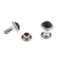 thumbnail image 3 of Rongfmy 20 Sets Plastic Turquoise Rivets Studs for Bag DIY Leather Craft - Black, 7mm, 3 of 6