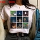 thumbnail image 1 of Totoro Studio Ghibli Verano top Camiseta Femenina streetwear harajuku Blanco ulzzang Blanca, 1 of 4