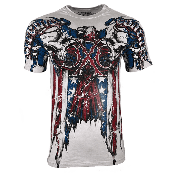 Xtreme Couture By Affliction Men's T-Shirt COUTURE PATRIOT White