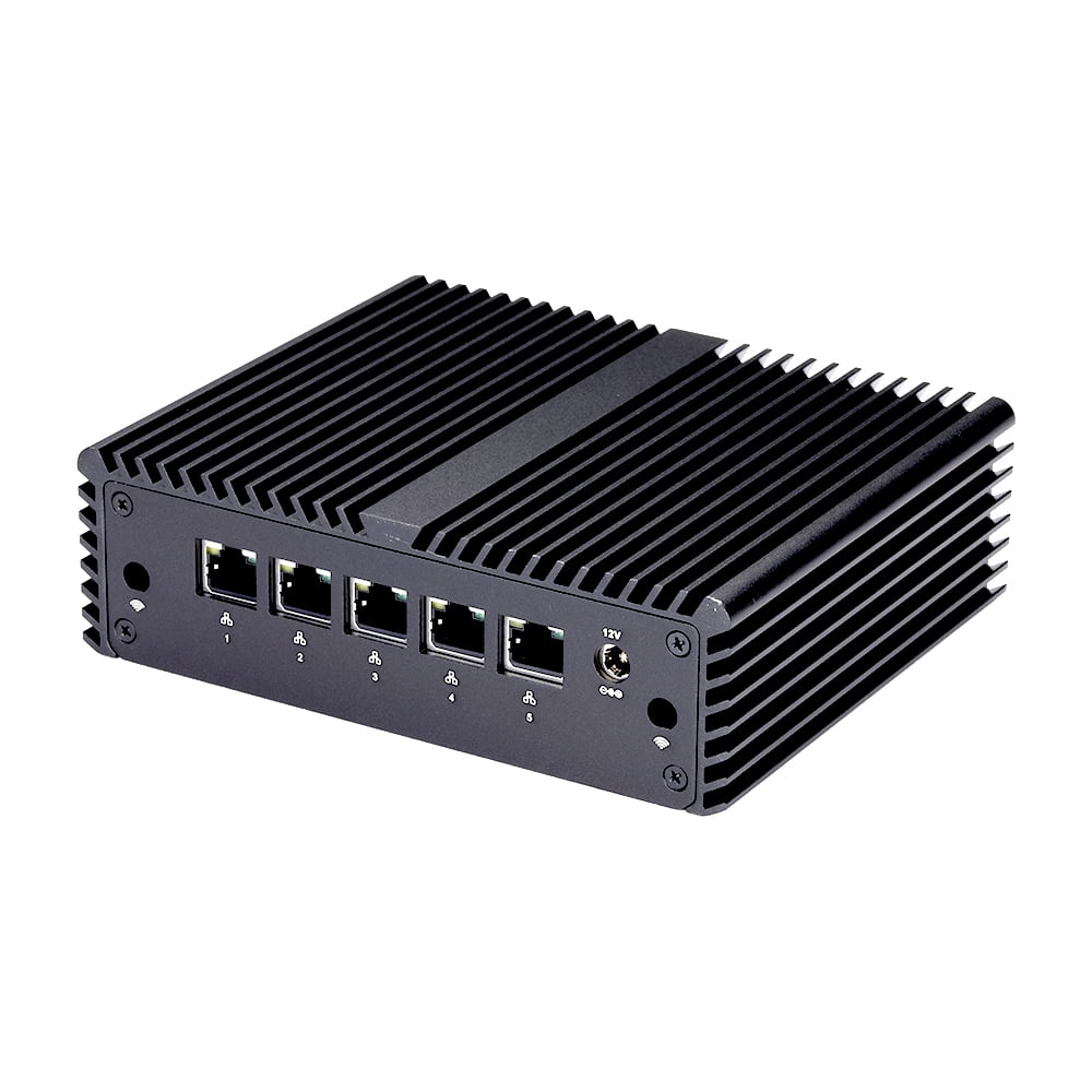 Piynzyne-P4125L5 Mini PC Barebone Processor Celeron J4125,Quad core- 5 Intel I226-V 2.5G LAN ,Used As A Router/Firewall/Proxy 24/7