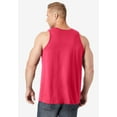 thumbnail image 4 of KingSize Men's Big & Tall Shrink-Less Lightweight Longer-Length Tank, 4 of 6