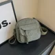 thumbnail image 1 of Bolsos de mensajero coreanos Harajuku, Bolso de hombro pequeño de pana para mujer, bolso cruzado para adolescente, bolso bonito para estudiante, 1 of 5