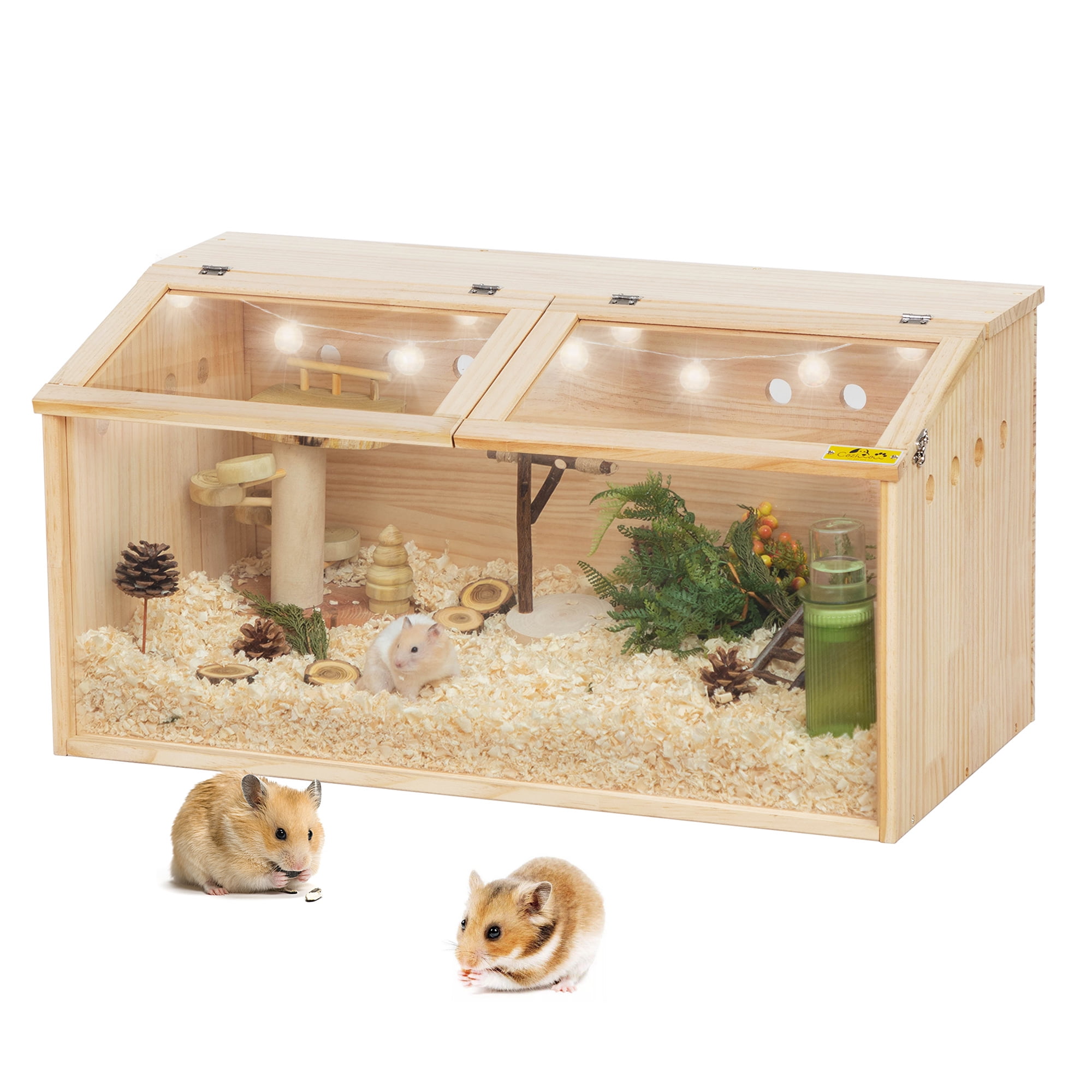 Coziwow Wooden Hamster Cage for Small Animals with Mexico Ubuy