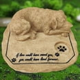 thumbnail image 4 of Piedras Conmemorativas para Perros Perro Durmiendo en La Parte , de Tumbas para Mascotas para Perros, Regalos Conmemorativos Colco piedra conmemorativa de mascotas, 4 of 8