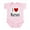 Petal Pink, variant on CafePress - I Love Nurses Infant Creeper - Baby Light Bodysuit, Size Newborn - 24 Months