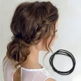 thumbnail image 2 of Cinta para el cabello de nudo múltiple Unique Bargains 1 Pc para mujeres y niñas negra, 2 of 3