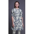 thumbnail image 3 of Bimba Printed Kurtis For Women Short Kurti For Girls Straight Tunic Tops, 3 of 6