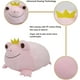 thumbnail image 5 of Almohada de peluche de peluche con forma de corona de rana suave para niños, 5 of 5