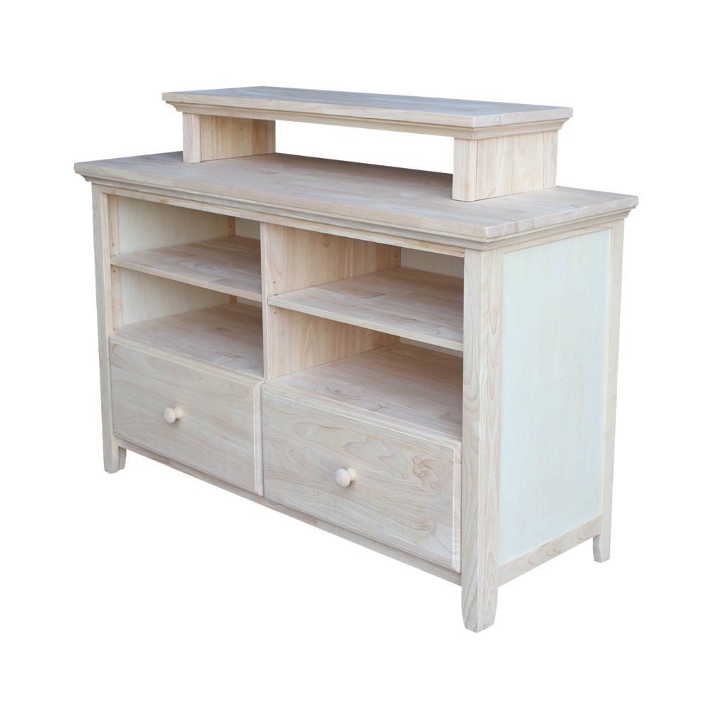 Entertainment / TV Stand With 2 Drawers 36" Media Bridge