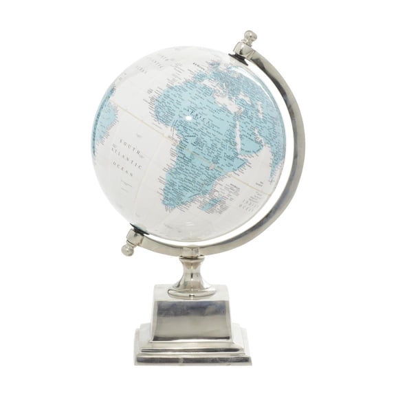 DecMode 8" Blue World Map Globe
