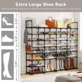 thumbnail image 4 of 50-58 Pairs 8 Tier Heavy Duty Metal Shoe Shelf Shoe Rack, 4 of 5