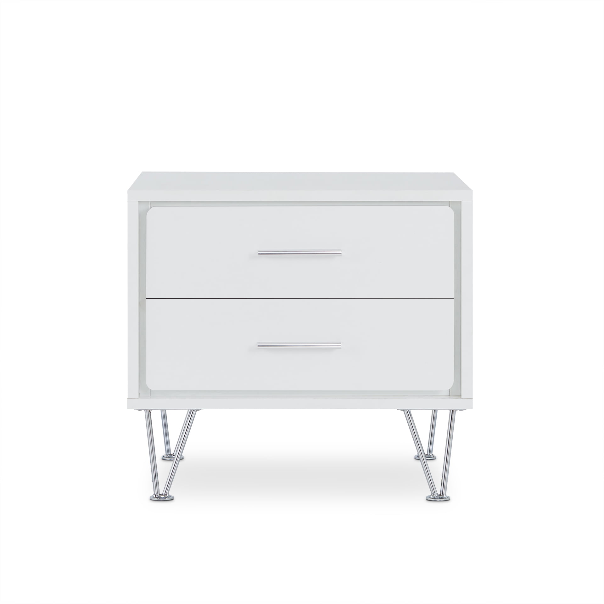 Accent Table White Finish