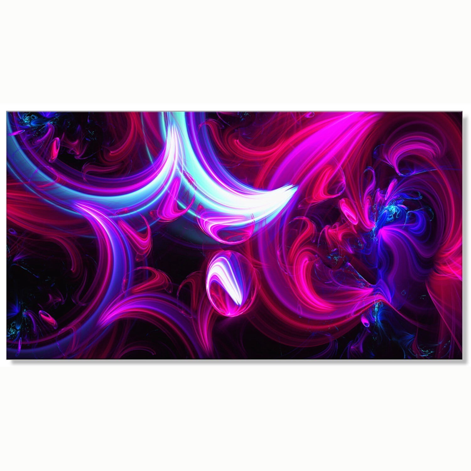 Design Art Purple Haze Graphic Art on Wrapped Canvas