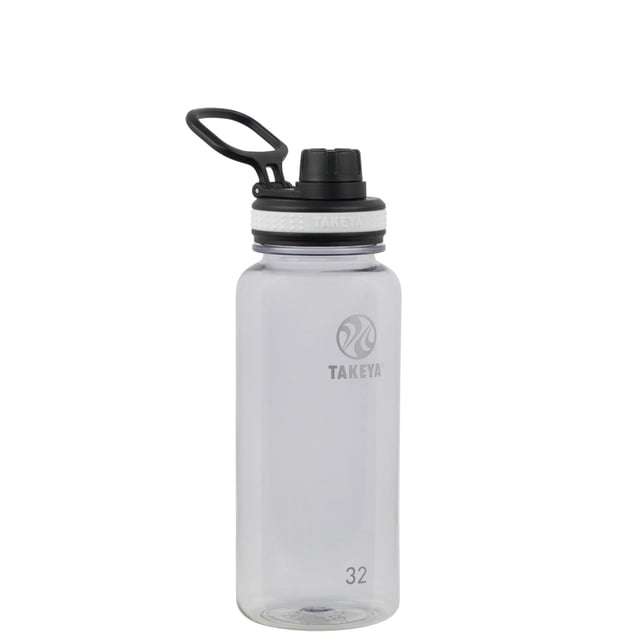 Botella de agua Takeya Tritan de plástico de 950 ml con tapa con boquilla