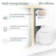 Plaisir Wall-Hung Elongated Toilet Bowl