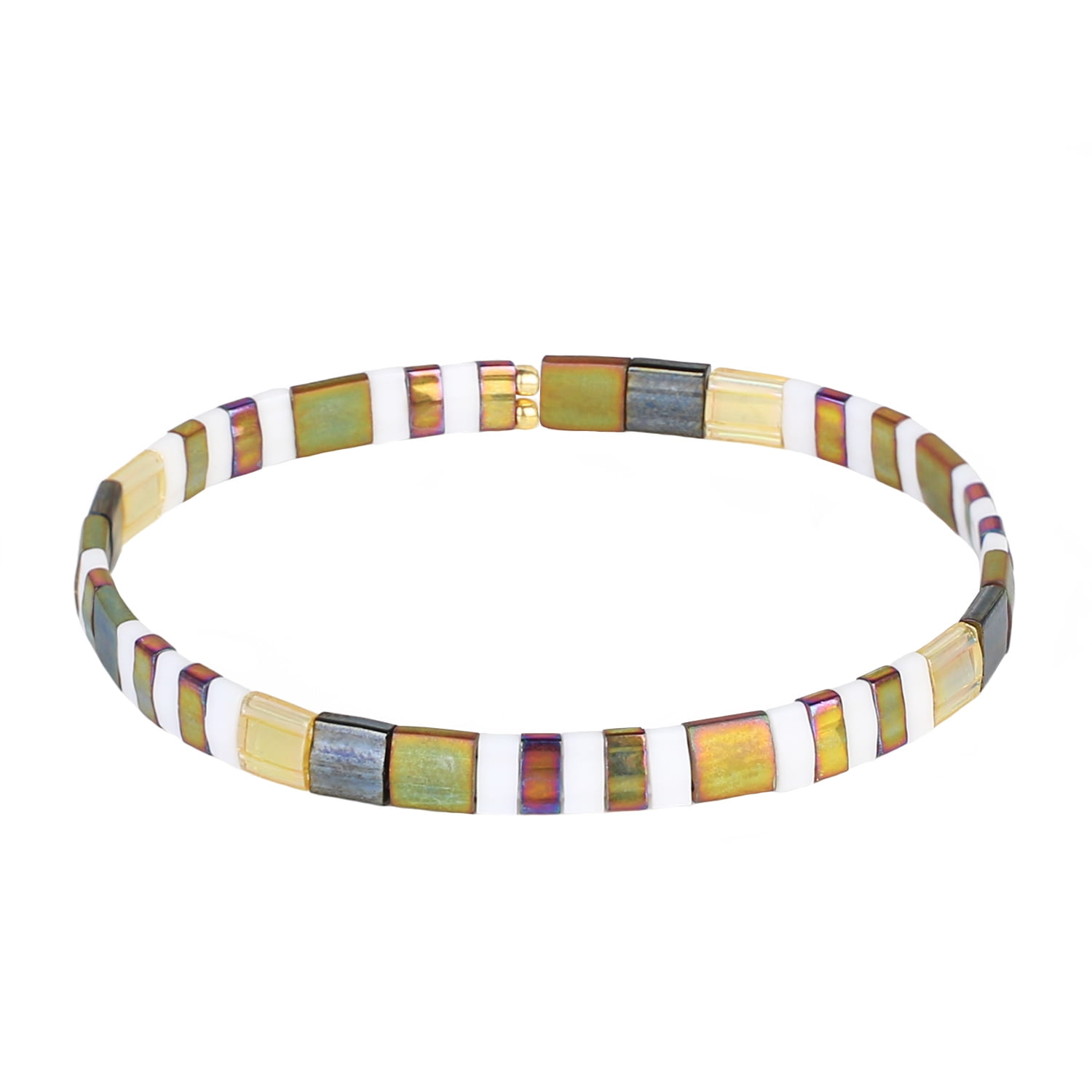  Tile Bead Bracelet