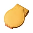 thumbnail image 1 of Clip magnético para gafas de sol de coche, soporte de cuero para gafas, accesorio para visera interior de coche, clip de cuero para gafas., 1 of 3