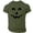 Army Green #021, variant on Mens Halloween Shirts Castle Candy Graphic Crew Neck Horror Tees Skeleton Print Short Sleeve Funny Casual Tops M