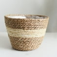 thumbnail image 2 of Panier à Fleurs Tressé Rangement Rotin Herbe de Mer Plante d'Intérieur Fleur Durable à Utiliser et Facile à Ranger Herbe de Mer, 2 of 6