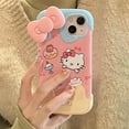 thumbnail image 2 of Sanrio Hello Kitty Ice Cream 3D Kawaii Anime Phone Case IPhone 7 8 14 Plus Cute Cover Iphone 13 11 12 Pro Xs Max Case Y2k Korean, 2 of 8