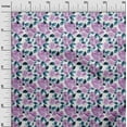 thumbnail image 2 of oneOone Viscose Chiffon Pastel Purple Fabric Rose Buds Floral Diy Clothing Quilting Fabric Print Fabric By Yard 42 Inch Wide, 2 of 4