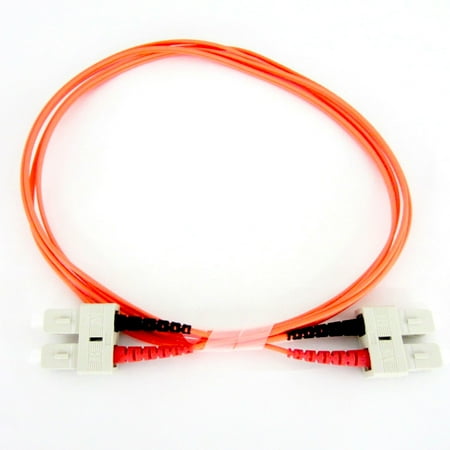 - Fiber Optic Cable - Multimode Duplex 50/125 - OFNP Plenum - SC/SC - 2 Meter