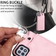 thumbnail image 6 of Nalacover for Samsung Galaxy A22 5G Wallet Case with Card Slots & Metal Finger Ring, Durable PU Leather Back Double Magnetic Botton Flip Kickstand Purse Shockproof Phone Case,Rosegold, 6 of 10