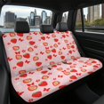 thumbnail image 7 of Psesaysky Car Back Seat Covers for Auto Interior Automotive, Strawberry Butterfly 2 Pack Car Rear Seat Protectors Protects Against Dirt and Scratch Easy to Install, 7 of 7