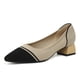 thumbnail image 3 of Zapatos de mujer de otoño con punta puntiaguda y diseño nuevo, zapatos de salón elegantes y poco profundos, 3 of 5
