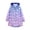 Z41 Purple, variant on Girls Windbreaker Jacket Cute Heart Print Fleece Lined Hooded Long Trench Coats Gradient Stand Collar Full Zip Fall Winter Warm Outerwear