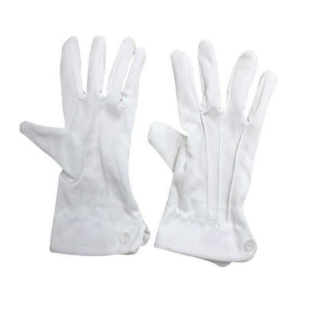 

Adult White Formal Gloves Men Tuxedo Guard Parade Santa Inspection Dress Cheap Working Gloves