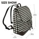 thumbnail image 2 of Balery Black and white houndstooth Mochila de Cuero para Mujeres, Gran Capacidad, Bolsa de Viaje Multifuncional, Mochila de Cuero y Bolsa de Hombro para Mujeres, 2 of 4